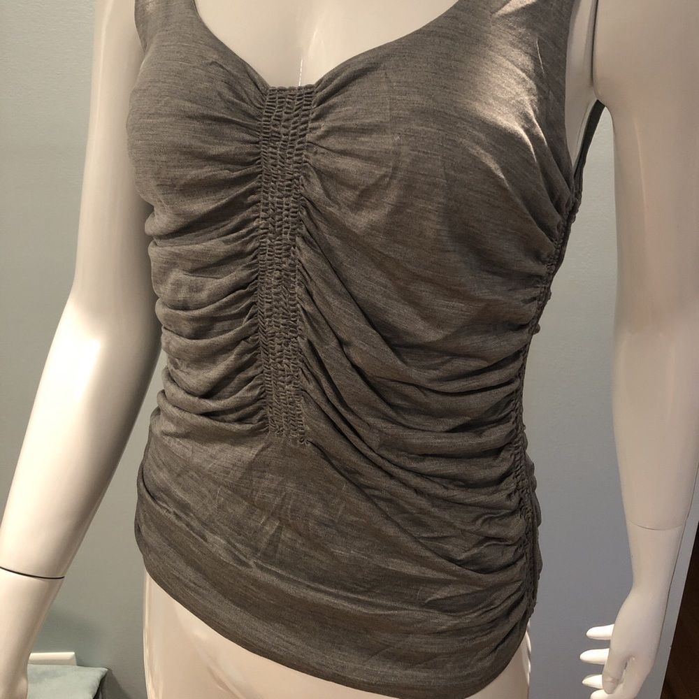 Hugo Boss ruched shirt/top